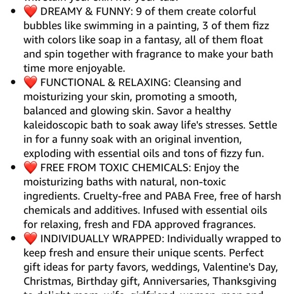 Bath bomb set of 12 - Picture 10 of 11